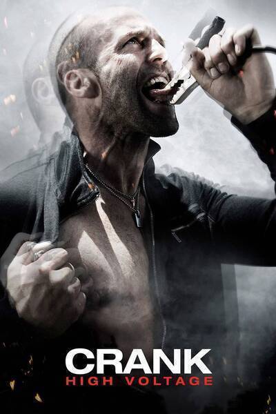 Crank: High Voltage Hindi Dubbed Movie Poster (2009)