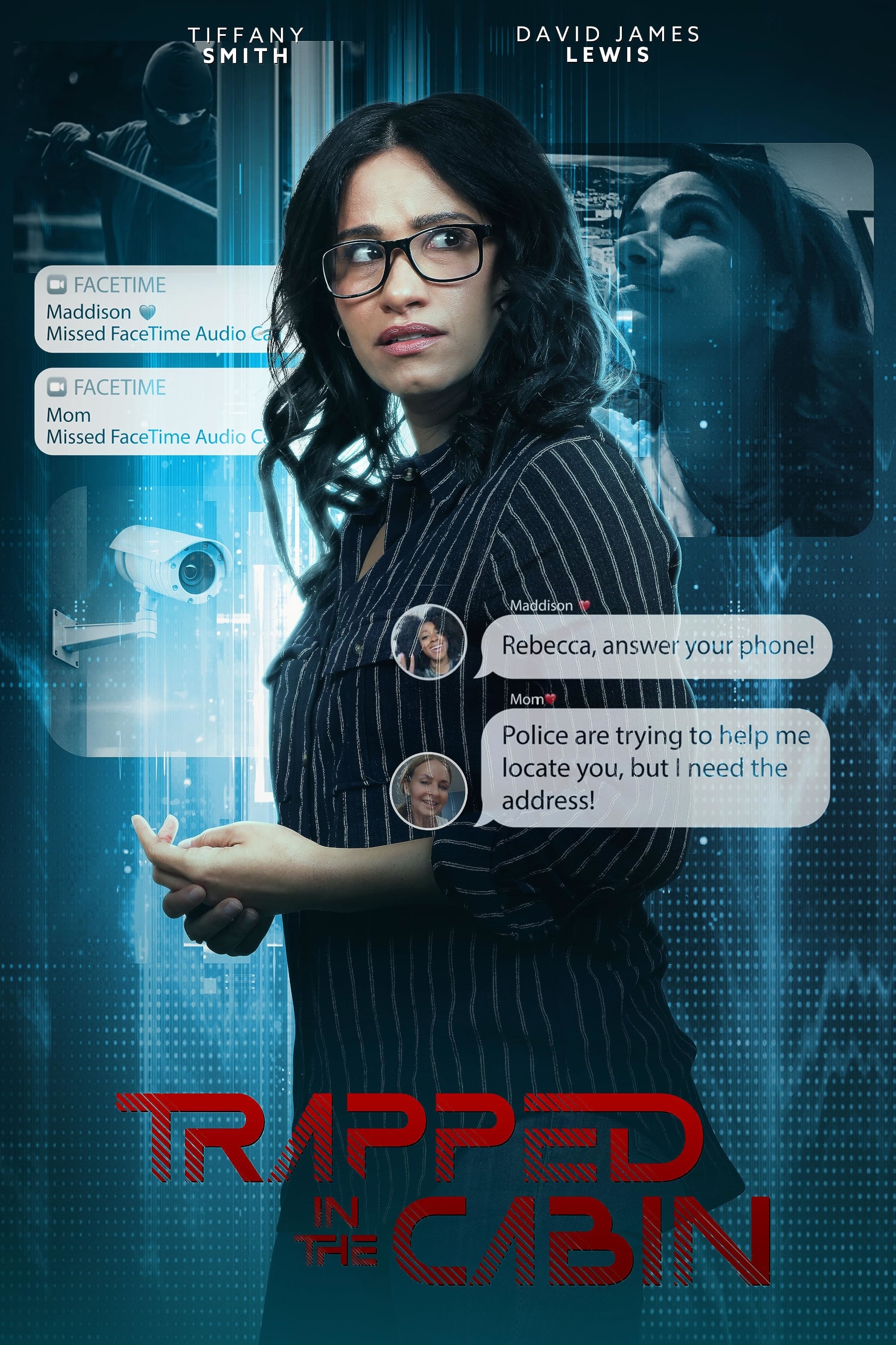 Trapped in the Cabin Hindi Dubbed Movie Poster (2023)
