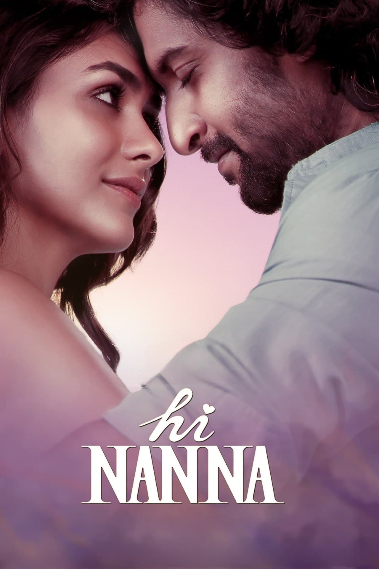 Hi Nanna Hindi Dubbed Movie Poster (2023)