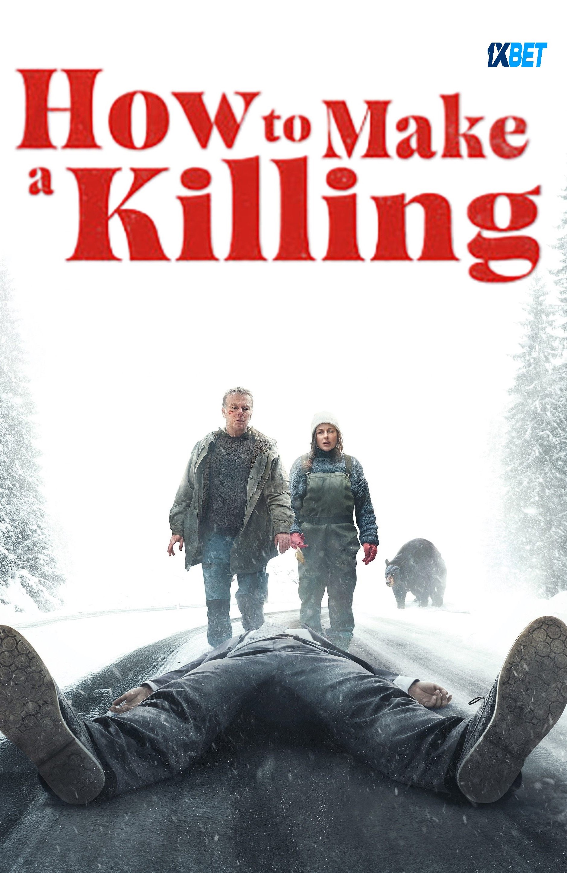 How to Make a Killing Hindi Dubbed Movie Poster (2025)