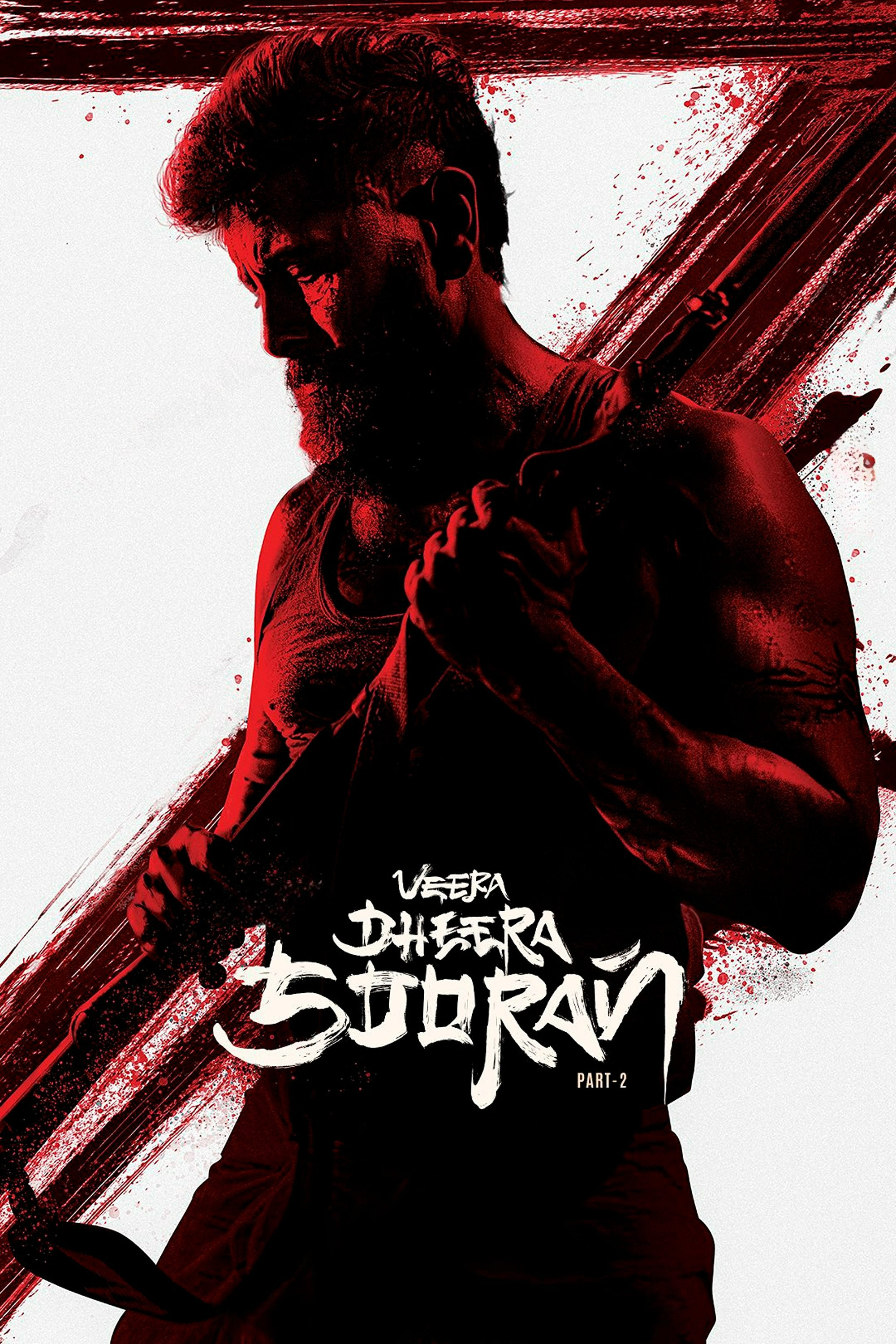 Veera Dheera Sooran: Part 2 Hindi Dubbed Movie Poster (2025)
