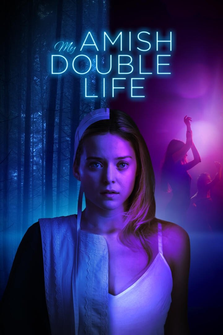 My Amish Double Life Hindi Dubbed Movie Poster (2025)