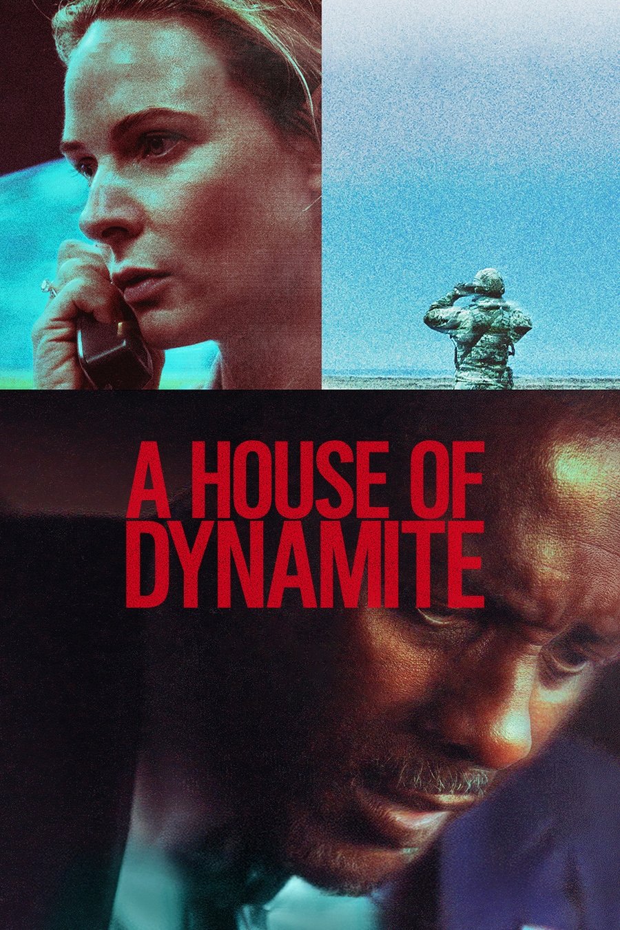 A House of Dynamite Hindi Dubbed Movie Poster (2025)